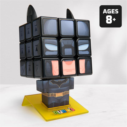 Rubik’s Cube Batman Cuber, Problem-Solving Challenging Brain Teaser Collectible Batman Fidget Toy