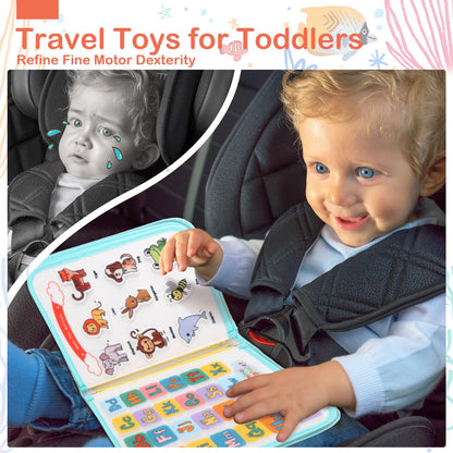 Teefrye Toddlers Busy Board Montessori Toys for Old 1-3 Year Girl Busy Book