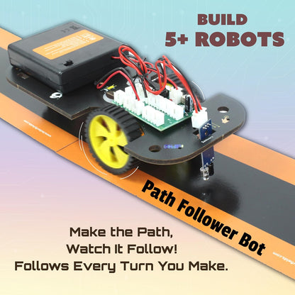 Butterfly EduFields 5in1 STEM Robotics kit | Robot Toys for Kids Ages 8 9 10 11 12 Years Old Boys