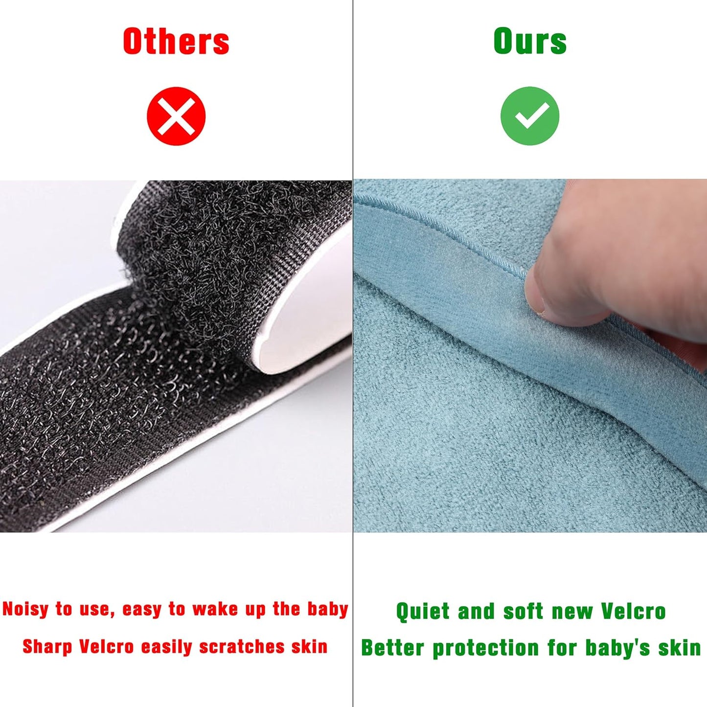 Fleece Newborn Sleep Sack Baby Swaddle,3-Way Adjustable Wearable Blanket,2 Pack Fleece Swaddling