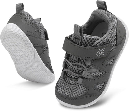 LeIsfIt Baby Shoes Boys Girls First Walking Shoes Non-Slip Toddler Breathable Sneakers Infant