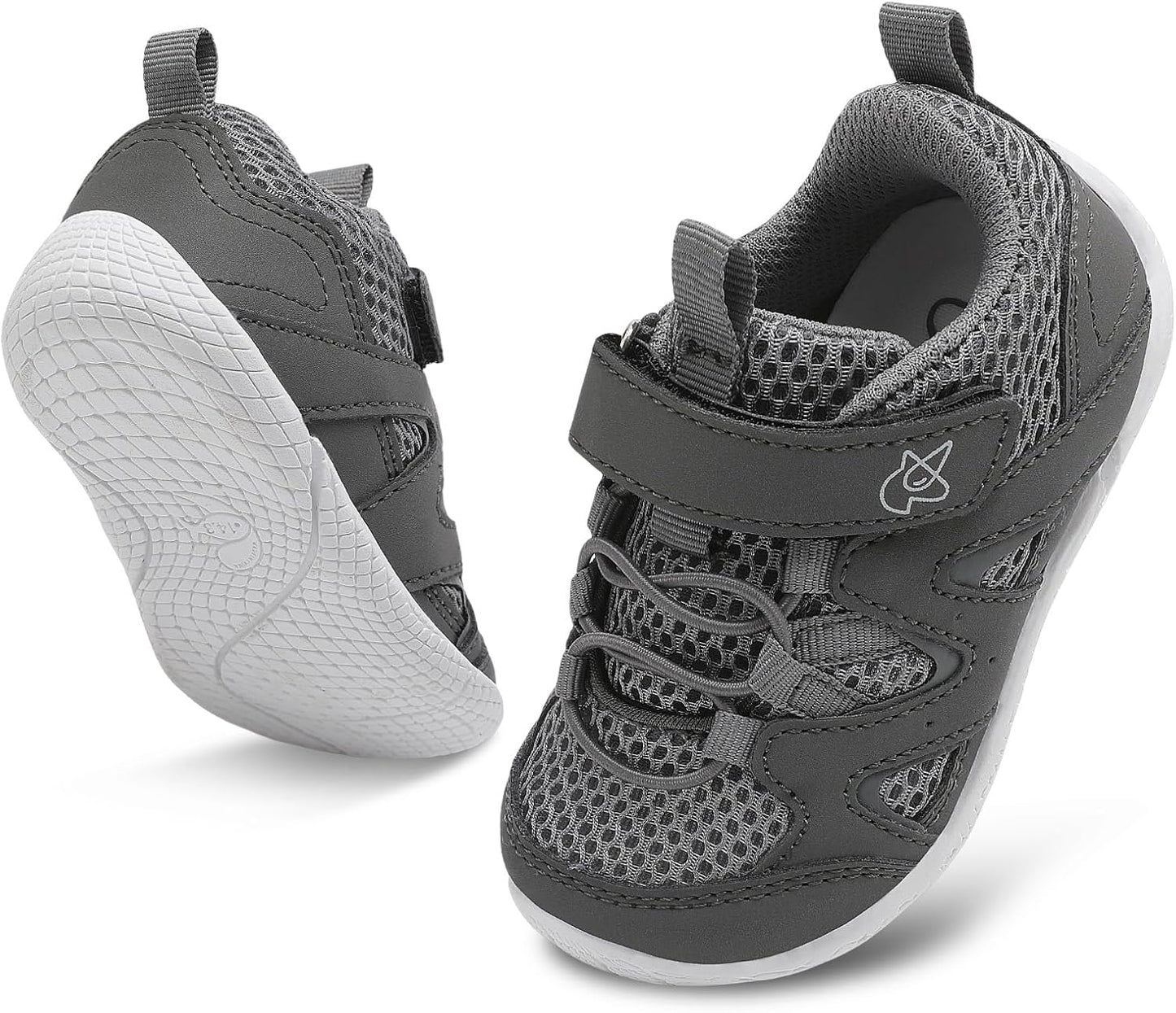 LeIsfIt Baby Shoes Boys Girls First Walking Shoes Non-Slip Toddler Breathable Sneakers Infant