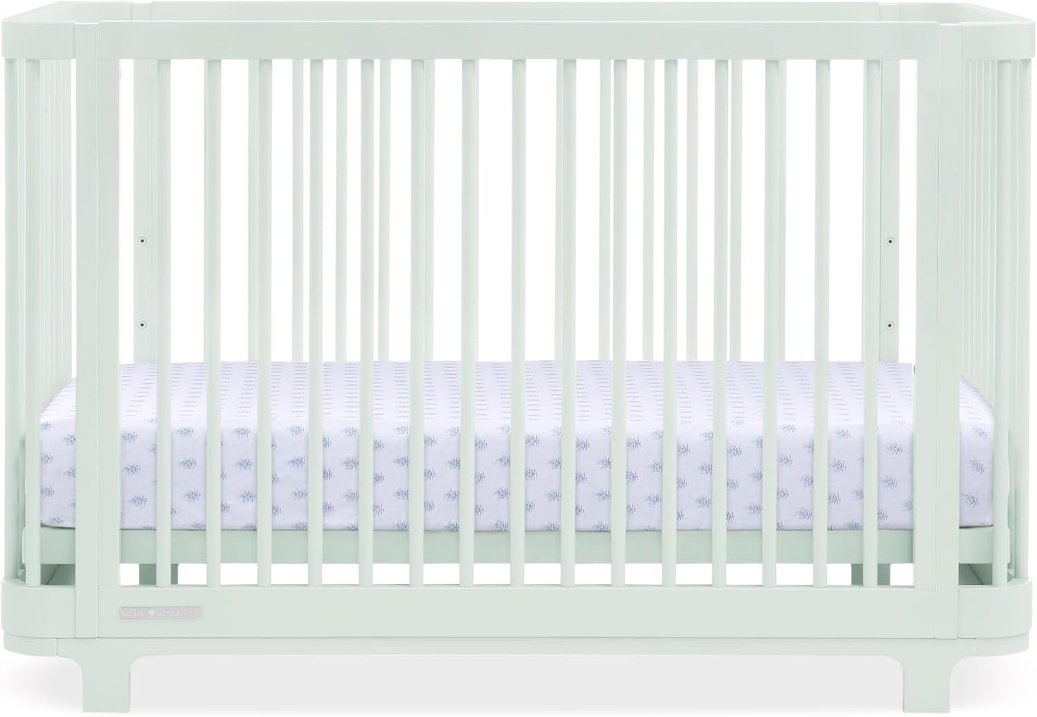 Delta Children Nest Crib and Dresser Nursery Furniture – 4-in-1 Convertible Crib | Forever 6 Drawer