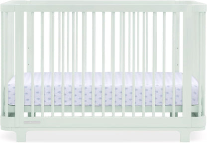 Delta Children Nest Crib and Dresser Nursery Furniture – 4-in-1 Convertible Crib | Forever 6 Drawer