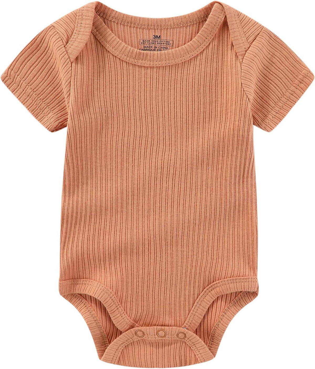 Baby Bodysuit and Pant Set Summer Ribbed Mix Match Infant Boy Girl Clothes Outfits