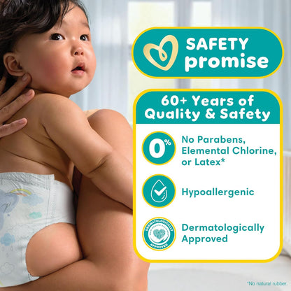 Pampers Baby Diapers - Swaddlers - Size 1, 198 Count, Ultra Absorbent Disposable Infant Diaper