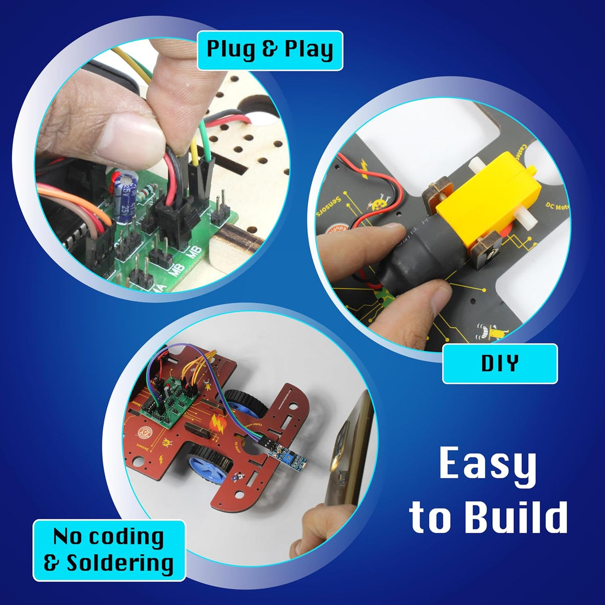 Butterfly EduFields 10-in-1 STEM Robotics Kit for Kids Ages 8-14 | Electronics & Engineering