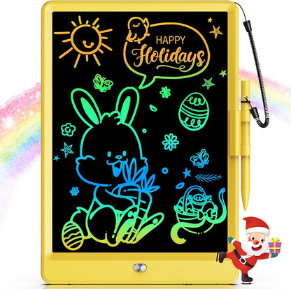 Bravokids LCD Writing Tablet for 3-8 Year Old Girls and Boys - 10 Inch Electronic Doodle Board