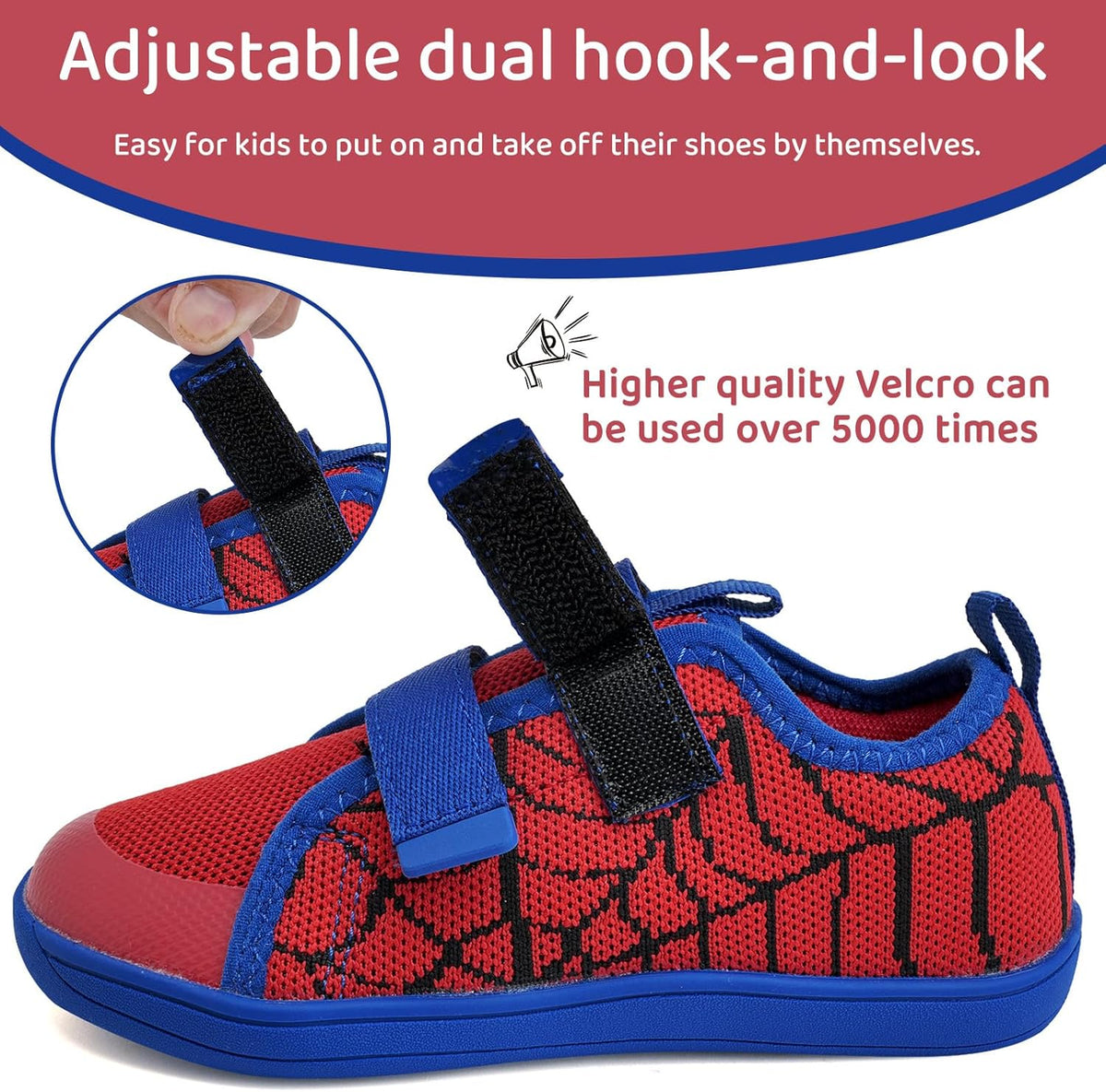 WateLves Toddler Little Kids Wide Barefoot Shoes The First Walking Shoes Girls Boys Breathable Zero