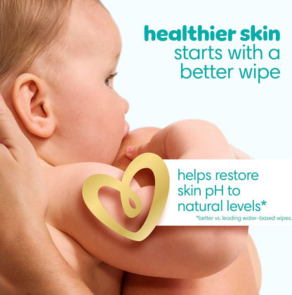 Pampers Baby Wipes, Sensitive, Water Based Wipe, Clinically Proven, Hypoallergenic, and Unscented