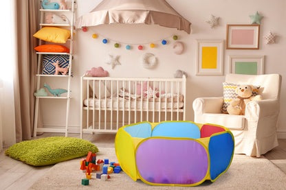 Eocolz Kids Ball Pit Large Pop Up Childrens Ball Pits Tent for Toddlers Playhouse Baby Crawl