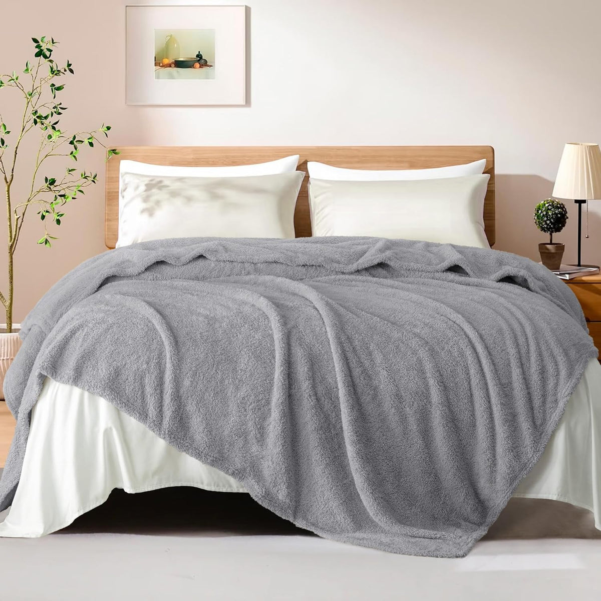 Exclusivo Mezcla Fleece Blanket for Couch, Soft and Cozy Twin Blankets for Women Men Girls Kids
