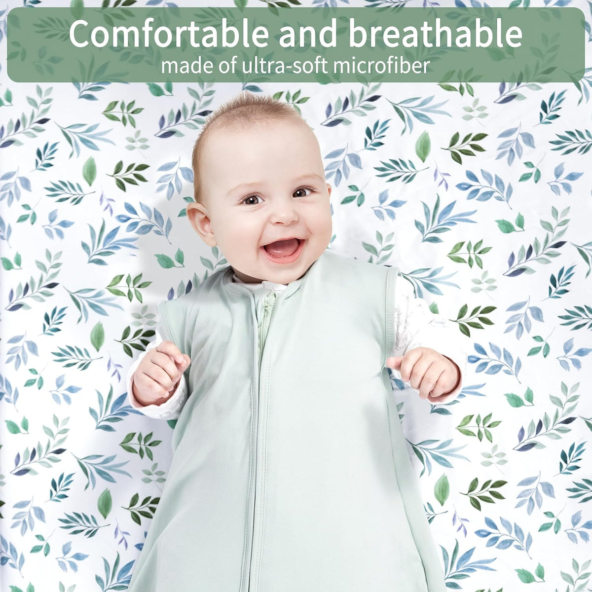 Pack and Play Sheets Fitted, 2 Pack Pack n Play Sheets for Graco Pack n Play Mattress, Unisex