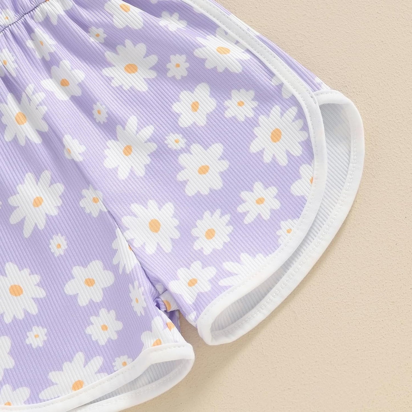 WZTYYDS Toddler Baby Girl Summer Clothes Floral Romper Tie-Up Strap Halter Jumpsuit Infant Summer