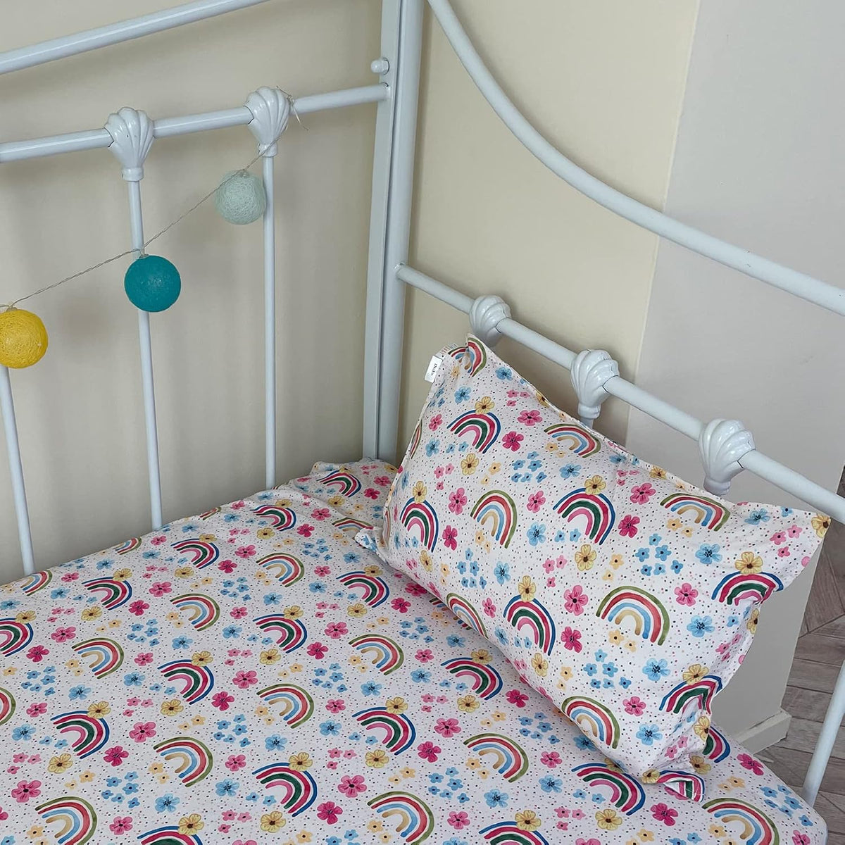 ALVABABY Toddler Pillowcases Stretchy Soft Kids Pillow Cover 2 Pack Fit 13"x 18" or 12"x18"
