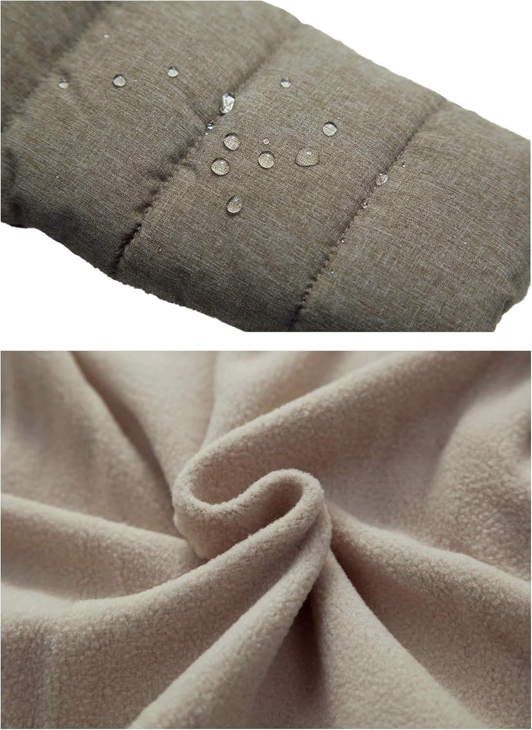Rokka&Rolla Baby Boys' Water-Resistant Fleece Lined Puffer Jacket Winter Coat for Newborn Infant
