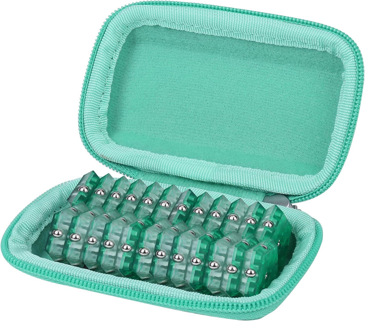 khanka Hard Carrying Case Replacement for Speks Geode Magnetic Fidget Sphere - Pentagons 12-Piece