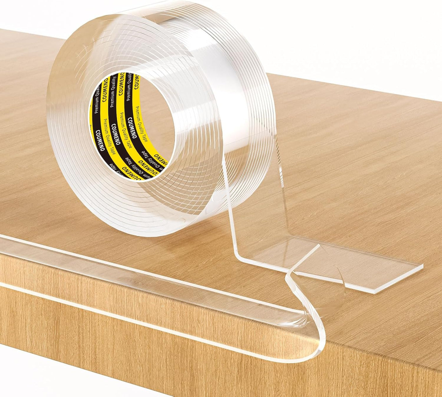 Clear Edge Protector, 0.8in x 9.84FT, Safe Corner Protector, Anti-Sharp Edge Protector, for