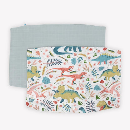Little Unicorn Standard Pillowcase 2 Pack | Super Soft & Breathable Muslin Fabric | Snug Envelope