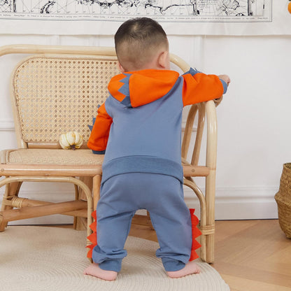 Baby Boy Clothes Toddler Fall Winter Outfits Dinosaur Long Sleeve Hoodies Tops & Jogger Pants
