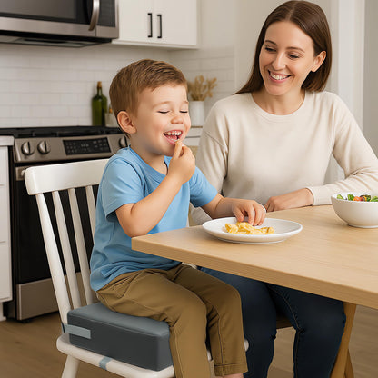 Eiury Booster Seat for Kitchen Chair, Toddler Booster Seat for Dining Table, Waterproof PU Leather