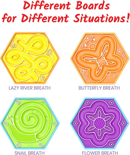 hand2mind Mindful Maze Garden Pack, Tactile Sensory Toys for Toddlers, Anxiety Relief Items, Calm