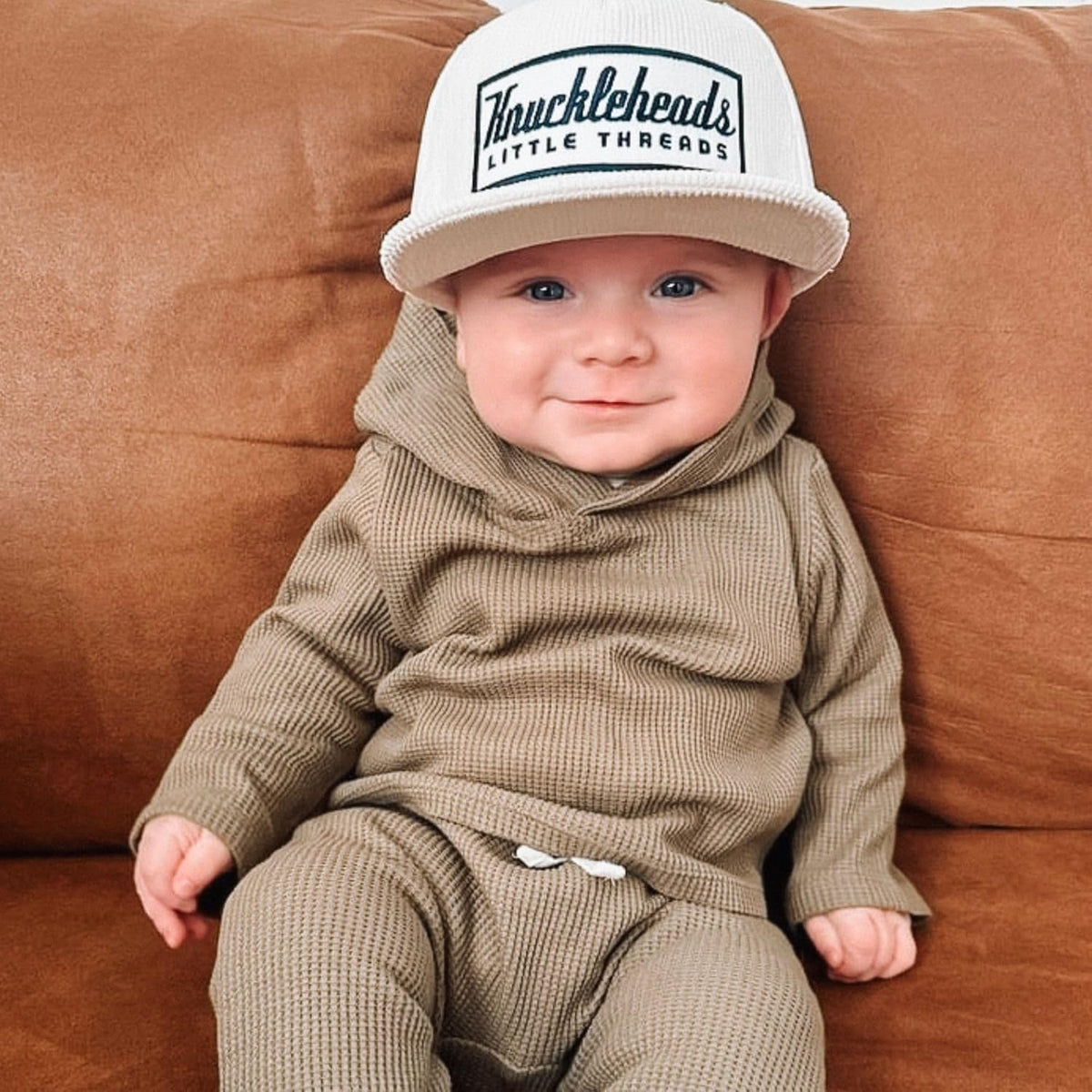 Baby Hats - Baseball Hat, Newborn Youth Flat Brim Mesh Trucker Surf Skate Bubba Bro Fitted Beach