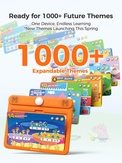 Interactive Electronic Learning Pad - Learn-to-Read System with 70 Sound Pages, Card-Insert for