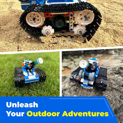 STEM Robot Toy 6-in-1 Robot Building Kit for Boys Age 8-12, APP Remote Control STEM Coding Toys