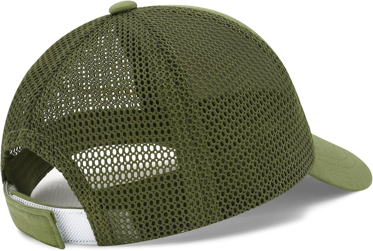 qikqik Baby Baseball Cap Toddler Baseball Hat with Mesh Infant Sun Hat UPF 50+ Baby Ball Cap