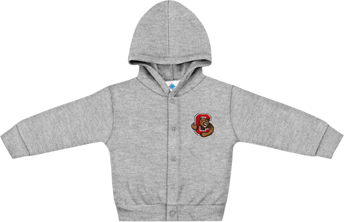 Creative Knitwear College Baby Snap Hooded Jacket - Team Logo, Multiple Colors, for Boys & Girls