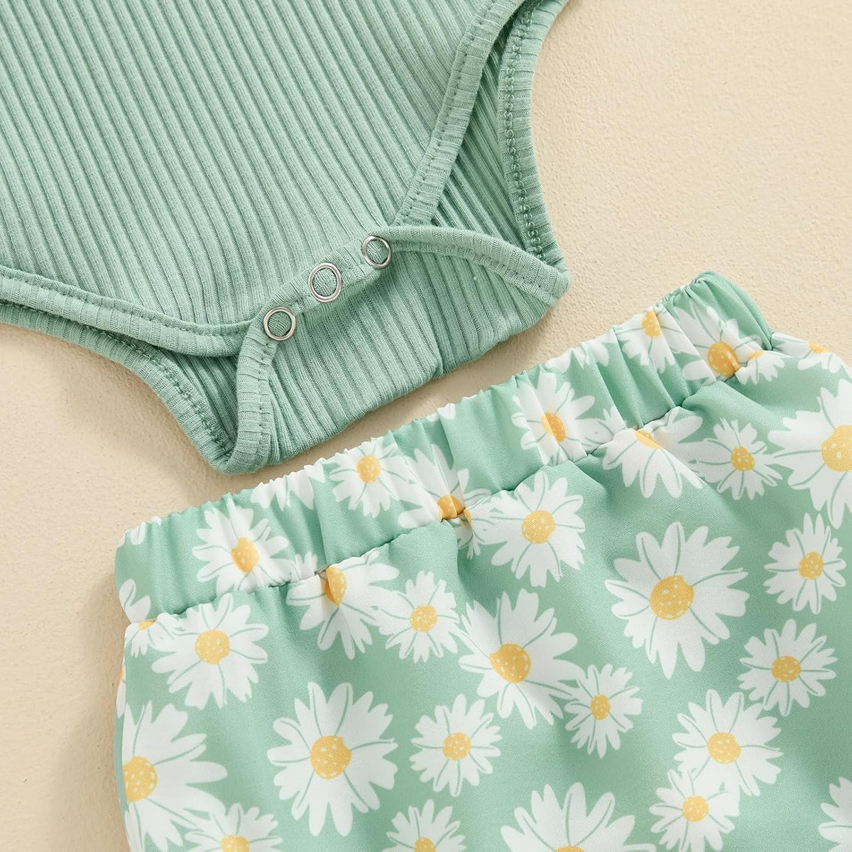 fhutpw Baby Girl Clothes Summer Cute Outfits 3 6 12 18 Months Spaghetti Strap Romper & Floarl