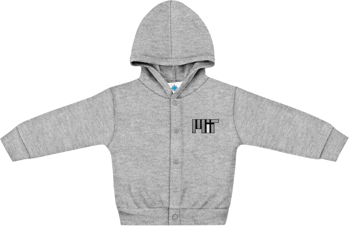 Creative Knitwear College Baby Snap Hooded Jacket - Team Logo, Multiple Colors, for Boys & Girls