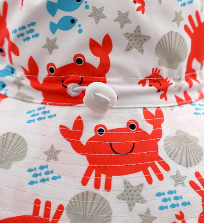 Home Prefer UPF50+ Wide Brim Sun Hat Boys Girls Sun Protection Hat Zoo Beach Swim Safari Bucket Hat