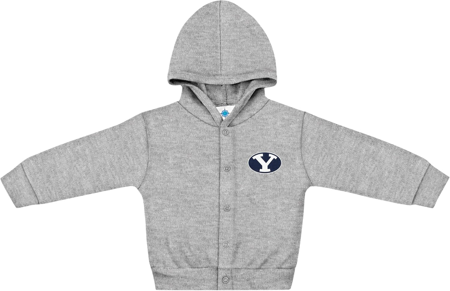 Creative Knitwear College Baby Snap Hooded Jacket - Team Logo, Multiple Colors, for Boys & Girls