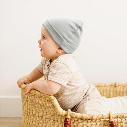 Konssy 6 Pack Baby Beanie Hats for Unisex, Toddler Beanies Baby Girl Boy Hat Warm Cap for Infant