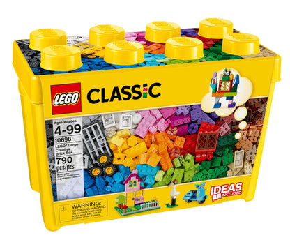 LEGO Classic Large Creative Brick Box 10698 Building Set, Toy Storage Solution for Home or
