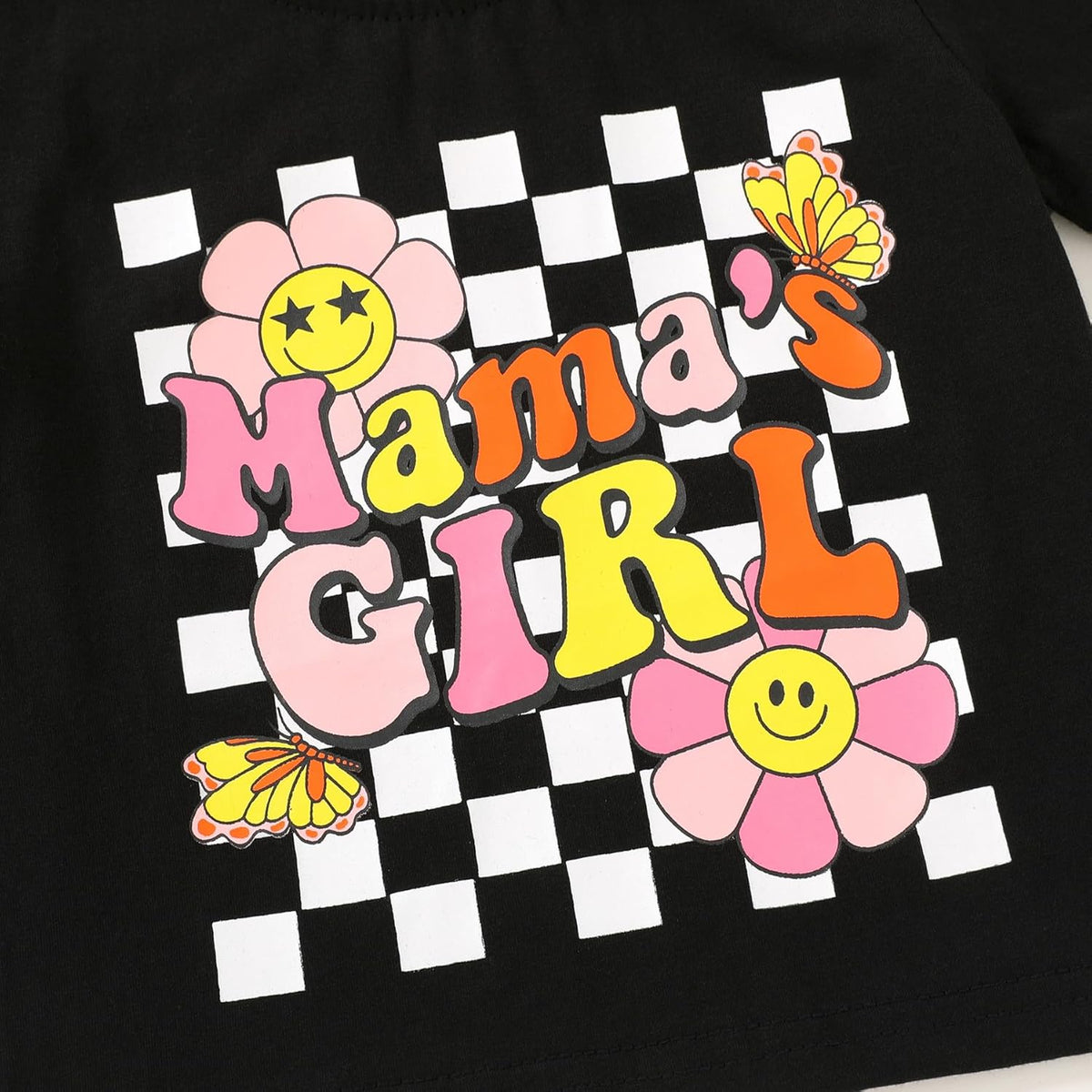 Happy Town Toddler Clothes Baby Boy Girl Smiley Face Shirt Short Sleeve T-Shirt Tee Summer Tops