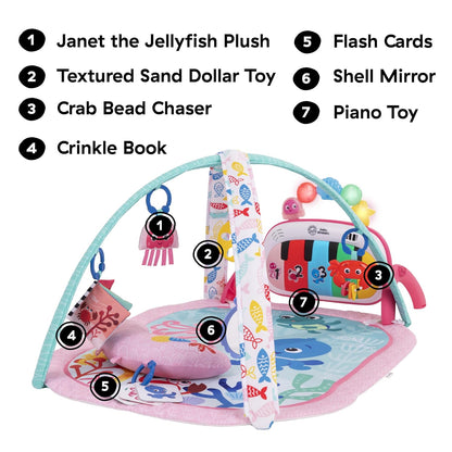 Baby Einstein Ocean Explorers 4-in-1 Kickin Tunes Jellyfish Jamboree Music & Language Discovery