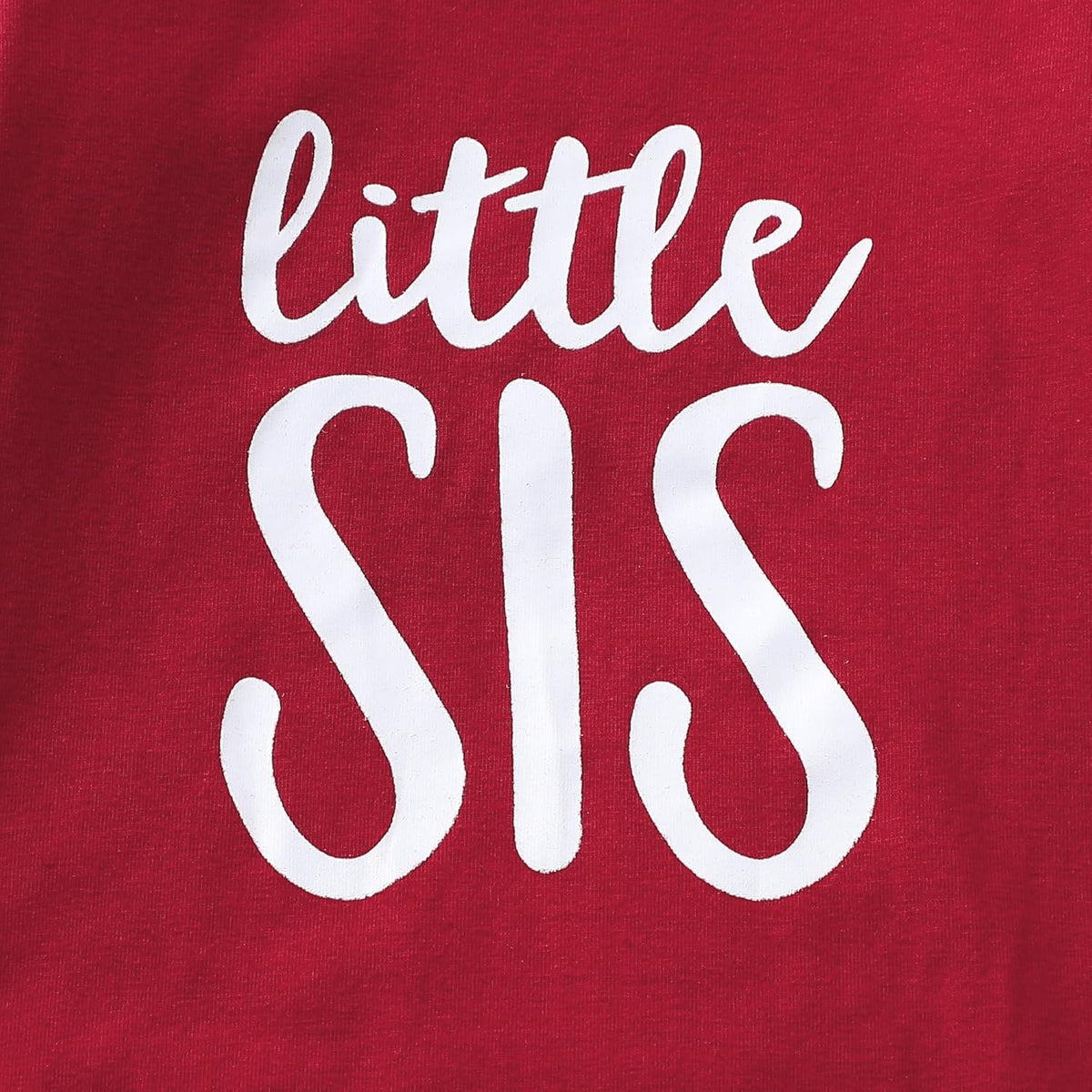 AMAWMW Newborn Baby Girl Little Sister Sleeper Gown Stripe Long Sleeve Nightgown Pajamas Gifts