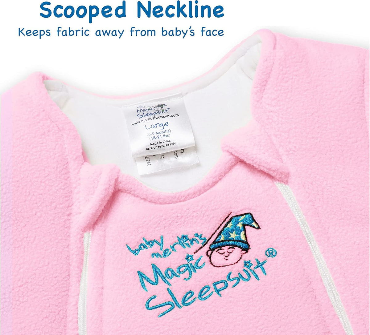 Magic Sleepsuit Baby Merlin's Microfleece Baby Swaddle Transition Product - Soft and Cozy Design