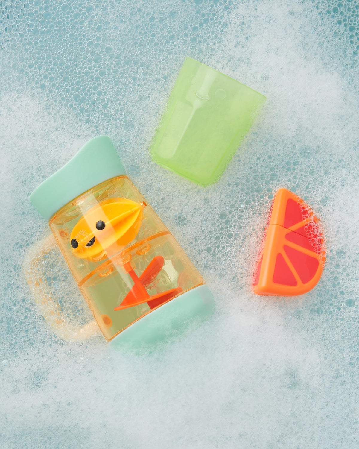 Skip Hop Baby Bath Toy Tub-to-Table Café Swirl & Splash Lemonade Set Bathtub Sensory Development