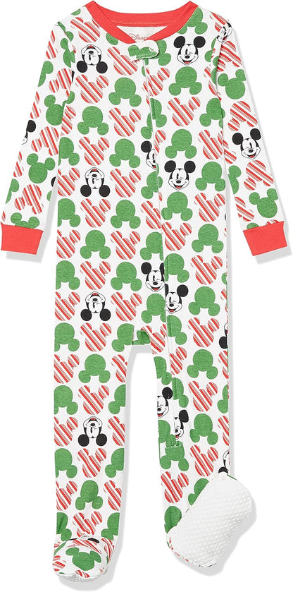 Amazon Essentials Disney | Marvel | Star Wars Unisex Babies' and Toddlers' Snug-Fit Cotton Footed