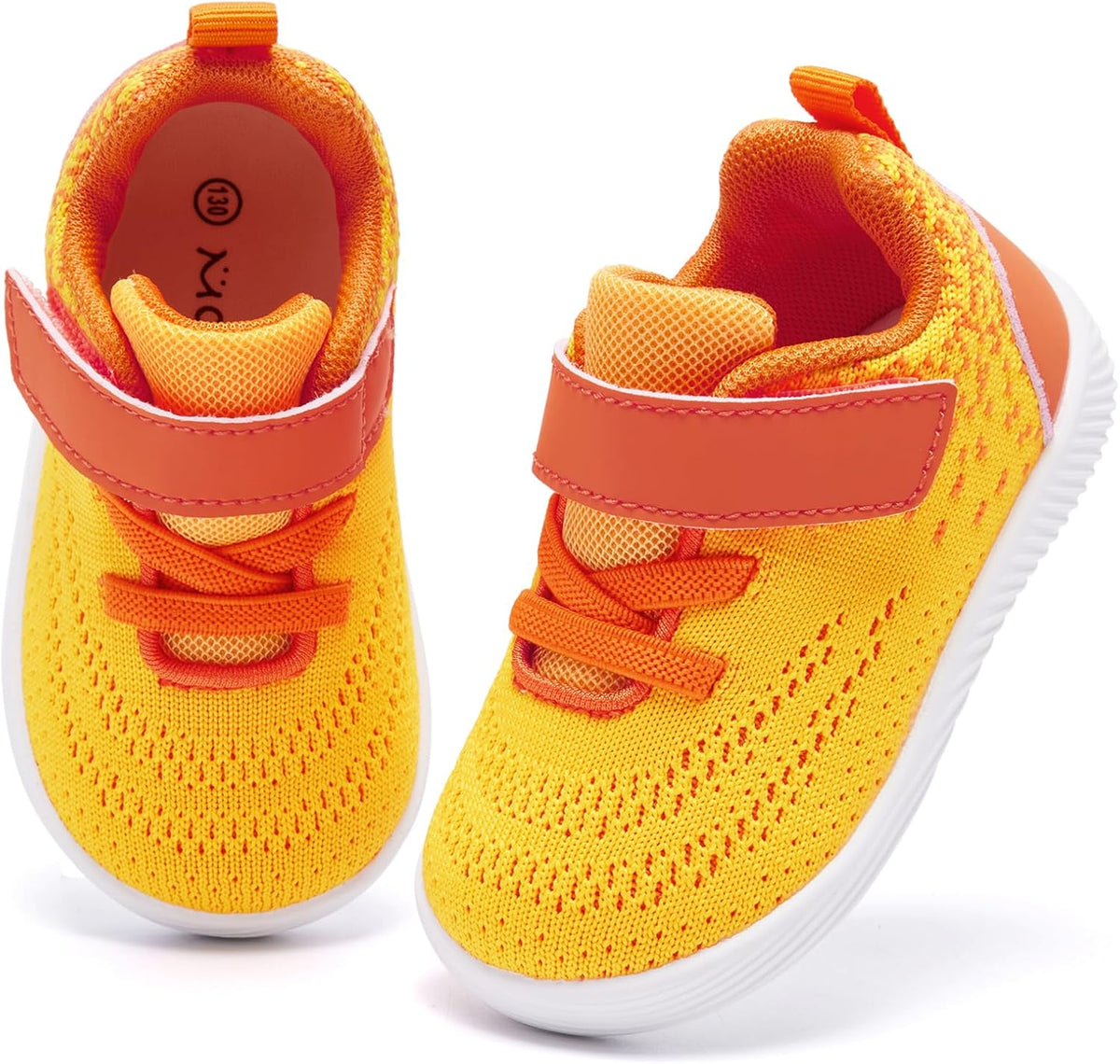 MORENDL Toddler Sneakers Baby Boys & Girls Barefoot Shoes Lightweight Breathable Walking Running