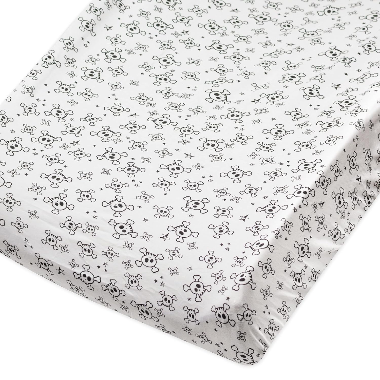 HonestBaby unisex baby Organic Cotton Changing Pad Covers (Set of Two) Winter Accessory Set, Tossed