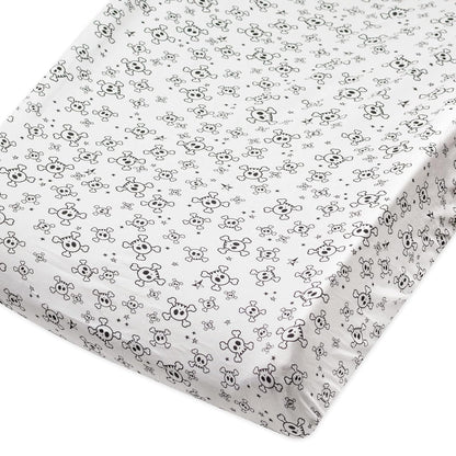 HonestBaby unisex baby Organic Cotton Changing Pad Covers (Set of Two) Winter Accessory Set, Tossed