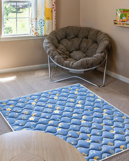 Odorless Premium Foam Baby Play Mat 50" x 50", Soft Microfiber Fabric Crawling Mat for Floor
