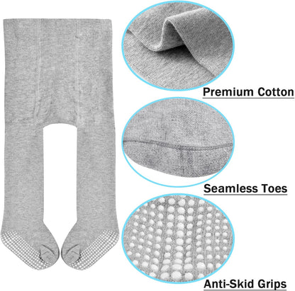 Mini angel Baby Tights Non Slip Baby Girl Tights Seamless Cotton Pantyhose Toddler Stockings Winter