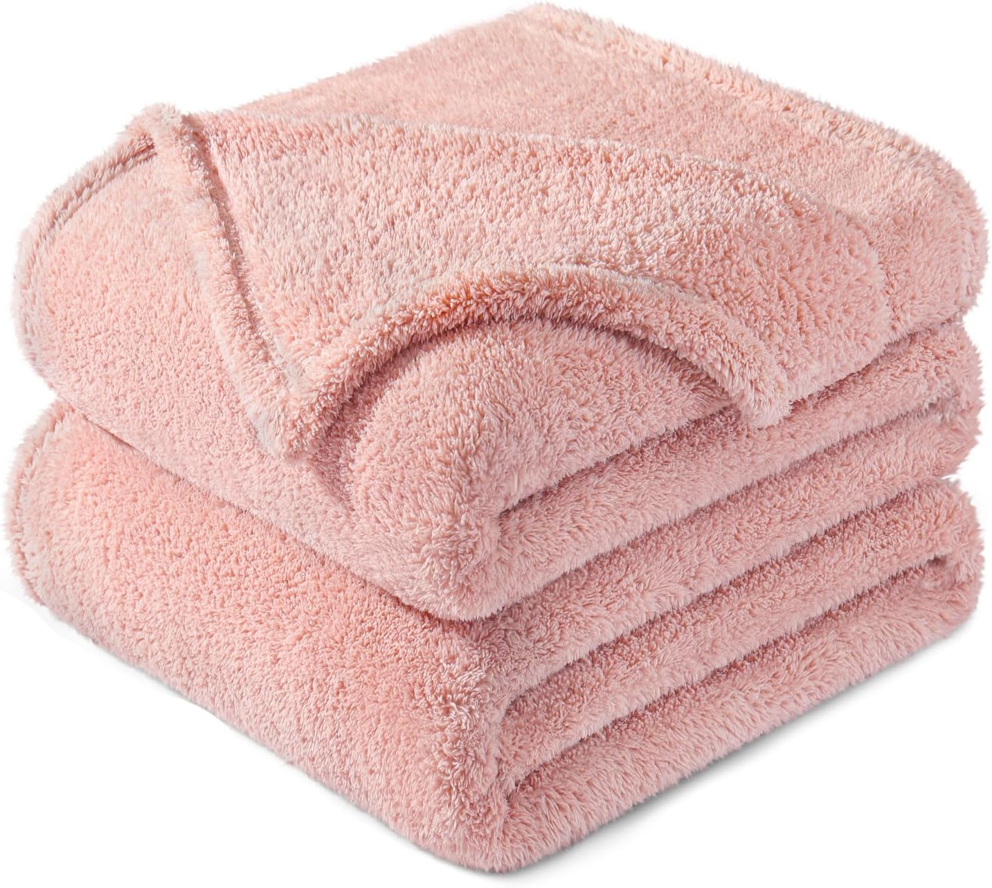 Exclusivo Mezcla King Size Flannel Fleece Blanket, Super Soft Velvet Plush Bed Blanket, Fuzzy Cozy