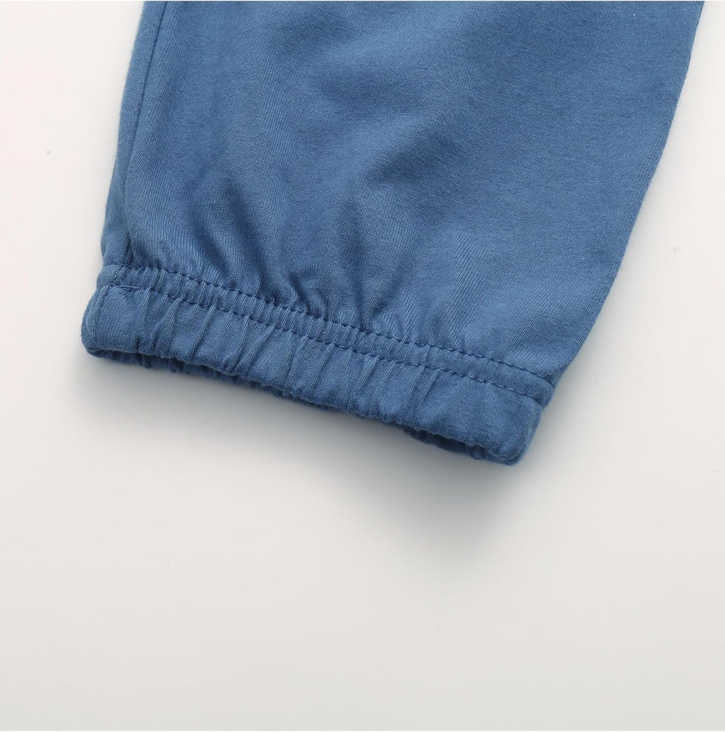 GFQLONG 4 Pack Toddler Boys and Girls Cotton Pants Lightweight Trousers, Kids Summer Casual Solid